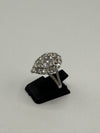 Diamond Cluster Ring Pear Shape