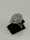 Diamond Cluster Ring Pear Shape