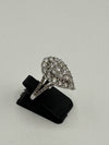 Diamond Cluster Ring Pear Shape