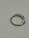 Half Eternity Platinum Diamond Ring