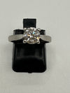 Diamond Solitaire Platinum Ring