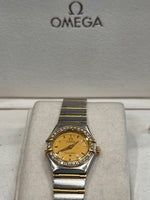 Omega Ladies Constellation 1267.70 With Diamonds and a Steel & Gold Bracelet