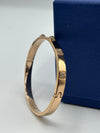 Swarovski Rose Gold Plated Bangle