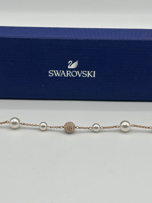 Swarovski Pearl And Crystal Bracelet