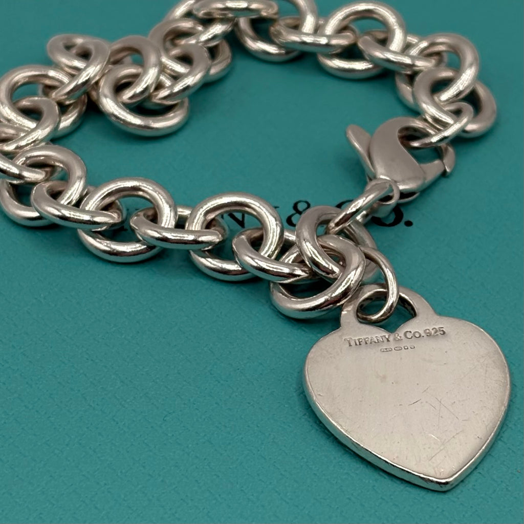 Tiffany Co Heart Tag Bracelet – Elite HNW High End Watches