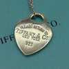 Tiffany & Co Heart Pendant 925 Silver