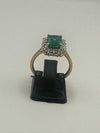 Emerald And Diamond Ring