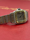 Cartier Santos Galbee, Steel and Gold