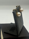 9ct Yellow Gold Cultured Pearl Clip On Earrings