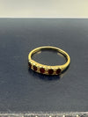 18ct Yellow Gold Ruby And Diamond Eternity Ring
