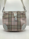 Burberry Pink Tartan Shoulder Bag
