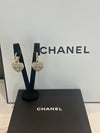 Chanel Re-Worked Heart Drop Earrings Gold Plated