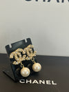 Chanel Re-Worked Gold Plated Pearl Drop Earrings