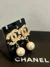 Chanel Re-Worked Gold Plated Pearl Drop Earrings