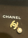 Chanel Re-Worked Gold Plated Pearl Drop Earrings