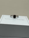 18ct White Gold Sapphire And Diamond Ring