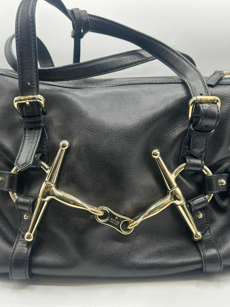 Gucci 85th Anniversary Black Horsebit Bag – Elite HNW - High End