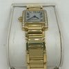 Cartier Tank Française ref.2385 Factory Set Diamonds Full Set