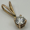 18ct Yellow Gold Diamond Pendant