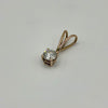 18ct Yellow Gold Diamond Pendant