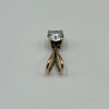 18ct Yellow Gold Diamond Pendant