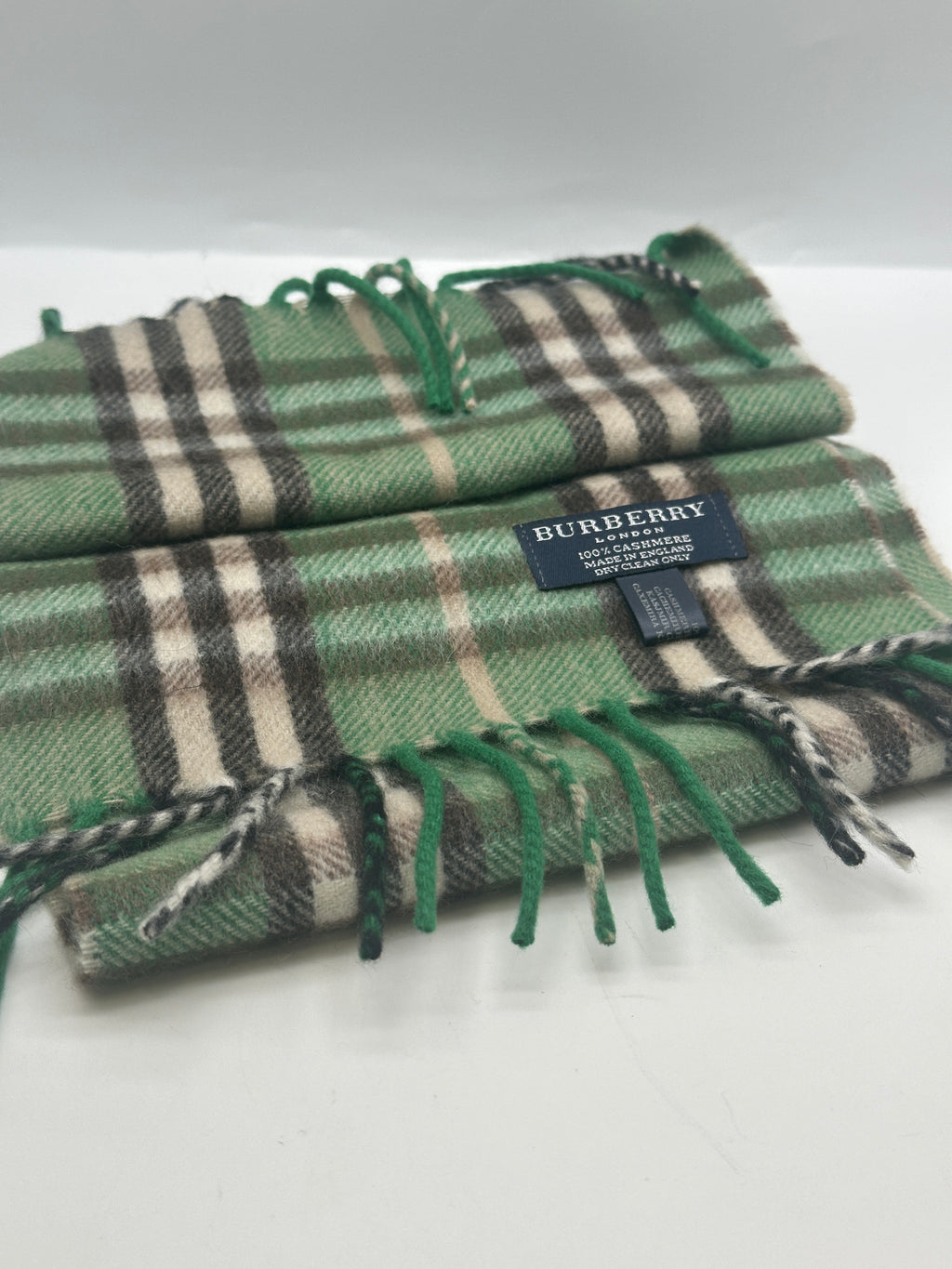 Burberry Muffler Green Scarf – Elite HNW - High End Watches