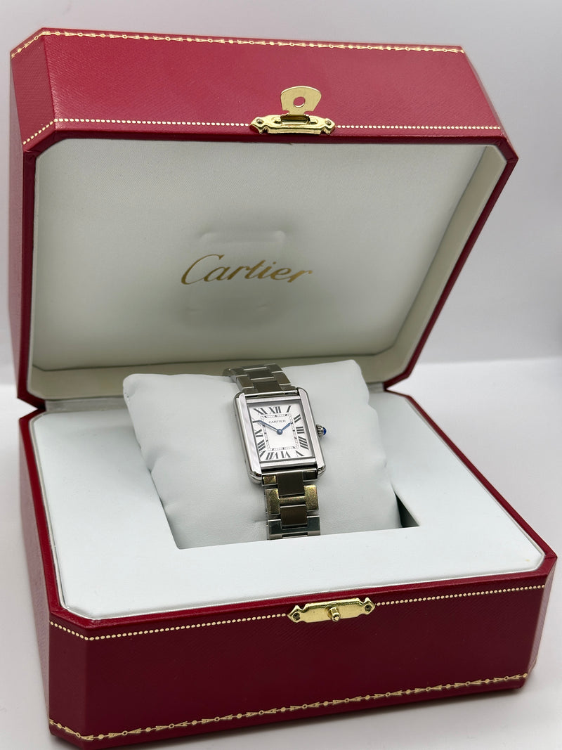 Cartier Tank Solo Small Stainless Stee – Elite HNW - High  display picture 1