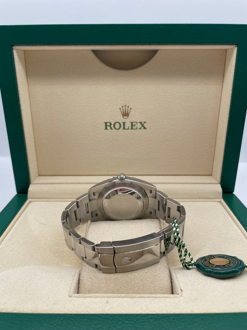 Rolex Grey Diamond Dial Datejust 41mm