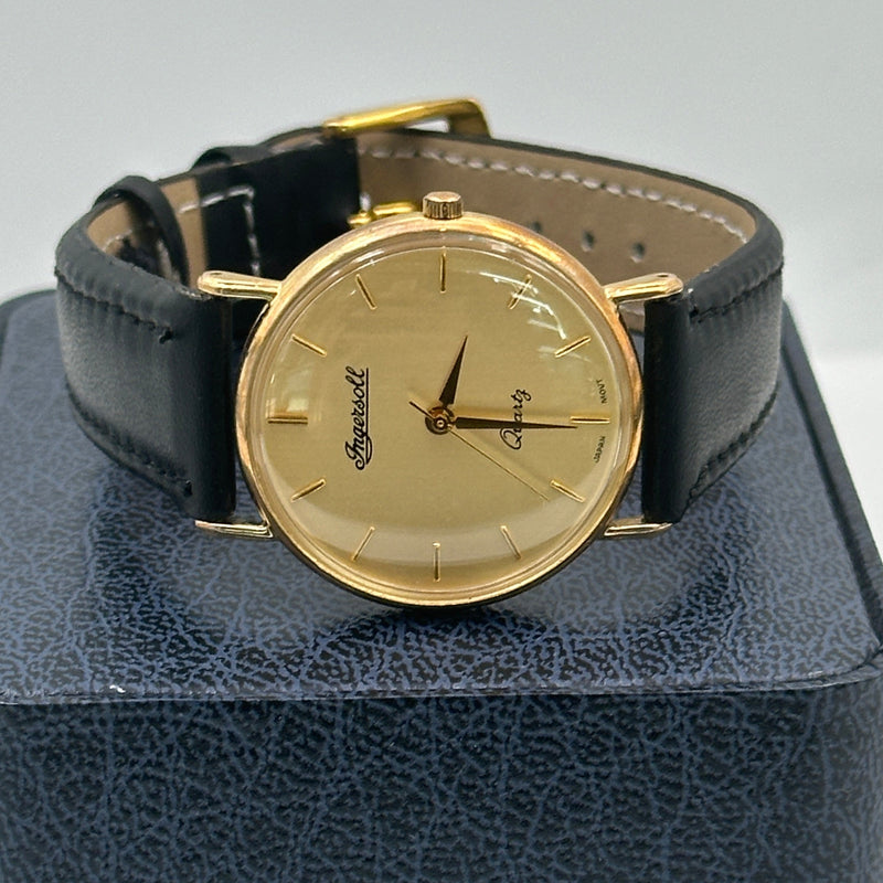 Ingersol Gold-plated Dress Watch 34mm Elite HNW - High End Watches, Jewellery & Art Boutique Ingersol Gold-plated Dress Watch 34mm Elite HNW - High End Watches, Jewellery & Art Boutique