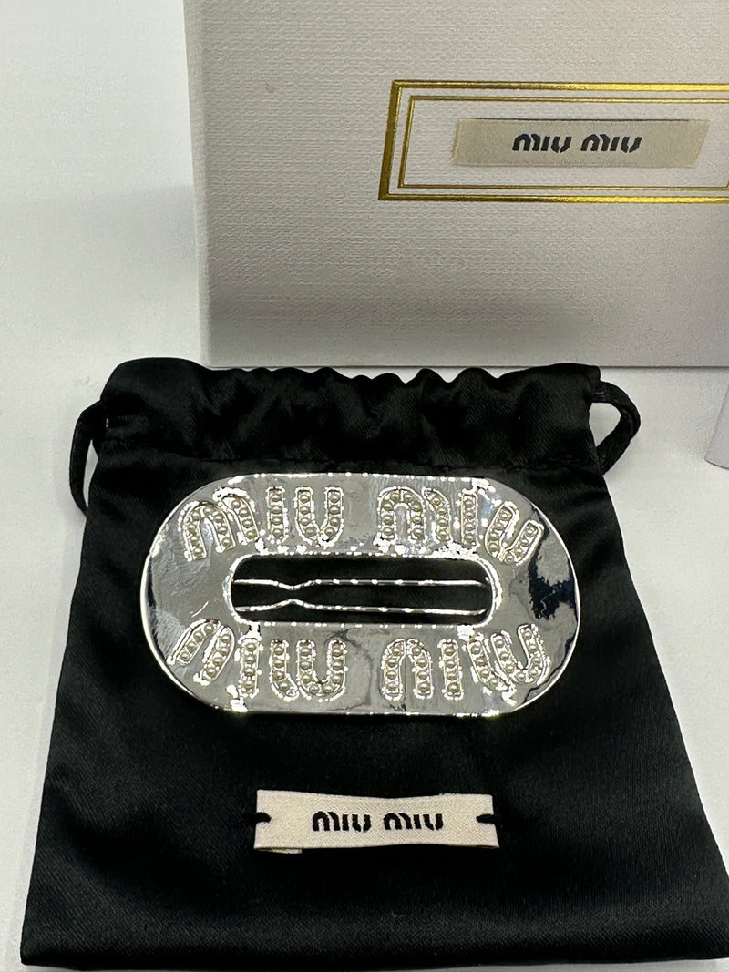 Miu Miu Hair Clip – Elite HNW - High End Watches, Jewellery & Art
