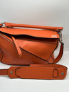 Lowe Orange Puzzle Bag