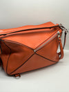 Lowe Orange Puzzle Bag