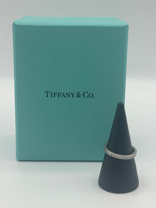 Tiffany & Co Platinum Full Eternity Diamond Ring