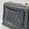 Chanel Navy Quilted Caviar Jumbo