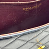 Chanel Navy Quilted Caviar Jumbo