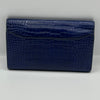 Hermes Alligator Purse, Blue