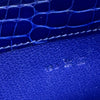 Hermes Alligator Purse, Blue