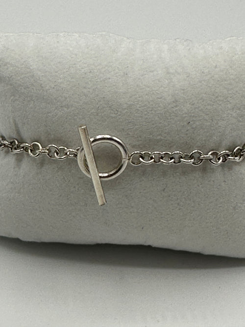 Sterling Silver T-Bar 7inch