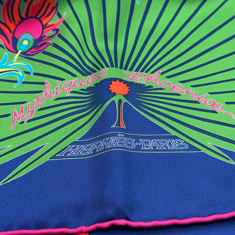 HERMES Mythique Phoenix スカーフ Hermes Silk Scarf Mythiques Phoenix – Elite HNW - High End Watches