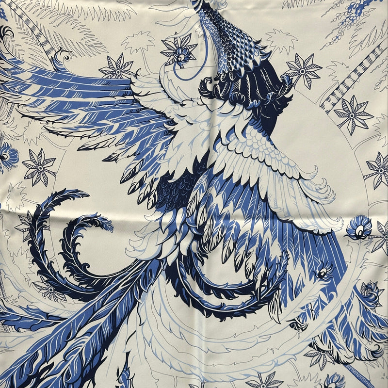 HERMES Mythique Phoenix スカーフ Hermes Silk Scarf Mythiques Phoenix – Elite HNW - High End Watches