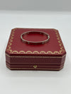 Cartier Love Bangle With 4 Diamonds In 18ct White Gold