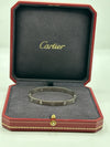 Cartier Love Bangle With 4 Diamonds In 18ct White Gold