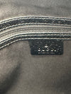 Gucci Black Canvas Hobo Bag