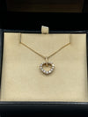 Chopard Diamond Heart Pendant 18ct Rose Gold