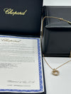 Chopard Diamond Heart Pendant 18ct Rose Gold