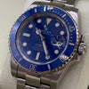 Rolex Submariner Date 116619LB 'Smurf' (B&P, 2023 Rolex Service)