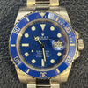 Rolex Submariner Date 116619LB 'Smurf' (B&P, 2023 Rolex Service)