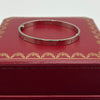 Cartier White Gold LOVE bracelet, size 19, full set, Cartier polished 2025