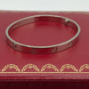 Cartier White Gold LOVE bracelet, size 19, full set, Cartier polished 2025