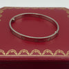 Cartier White Gold LOVE bracelet, size 19, full set, Cartier polished 2025